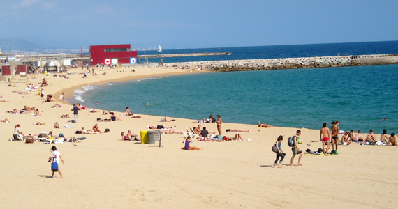 Str&auml;nde in Barcelona