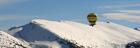 Ballonfahren in Katalonien